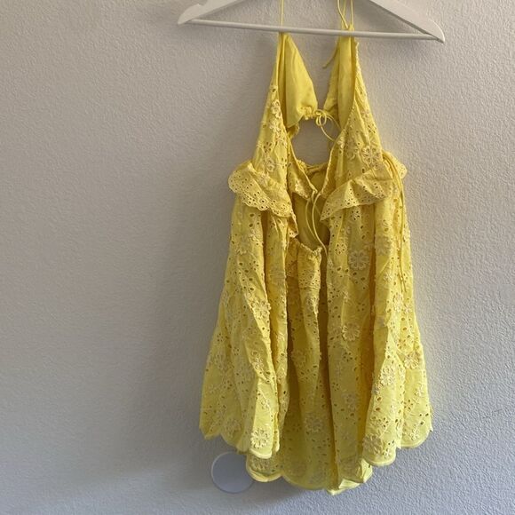 For Love and Lemons Natalia Mini Dress Size Large - Picture 5 of 6